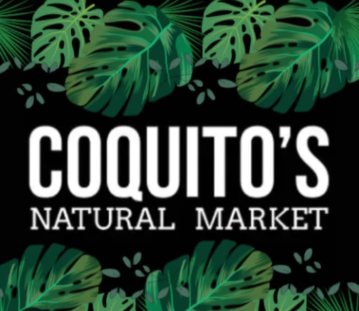 Logo de Coquito's Natural Market.
